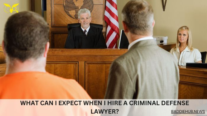What Can I Expect When I Hire a Criminal Defense Lawyer?